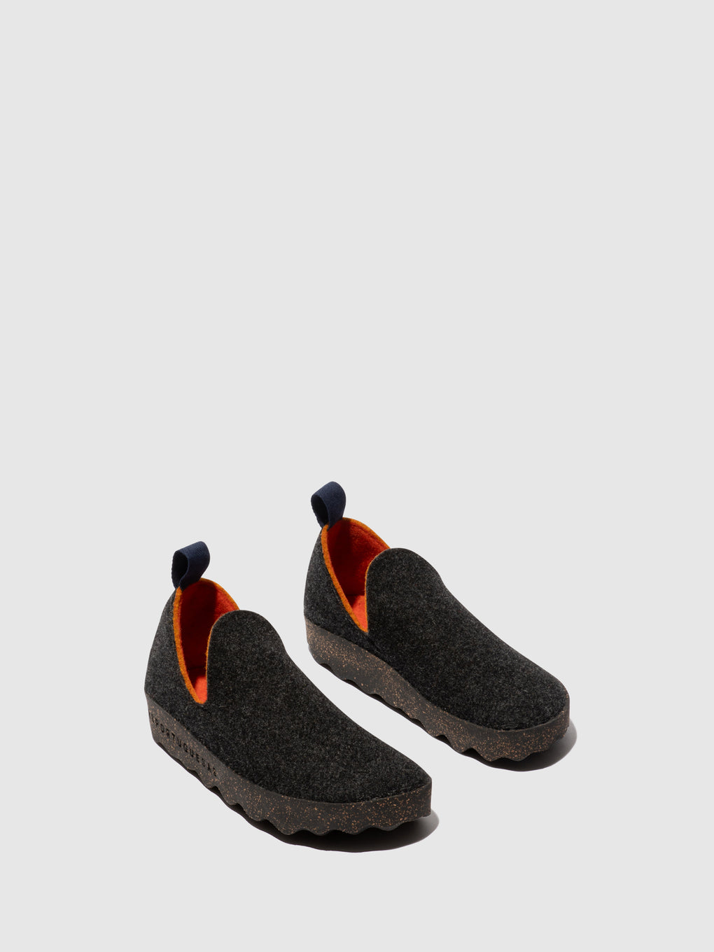 Round Toe Shoes CITY BLACK