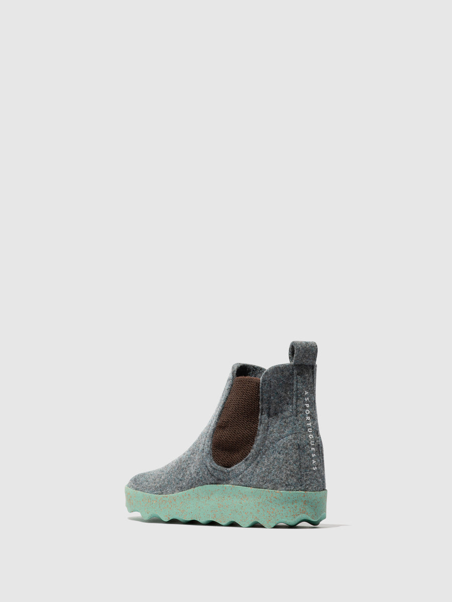 CITY COMBO - Scarpa da donna ASPORTUGUESAS in lana cotta – Natural Shoes