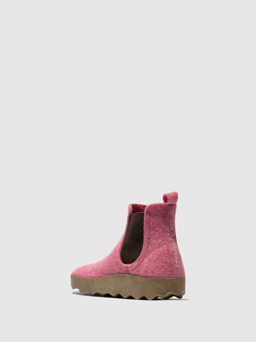 chelsea boots pink