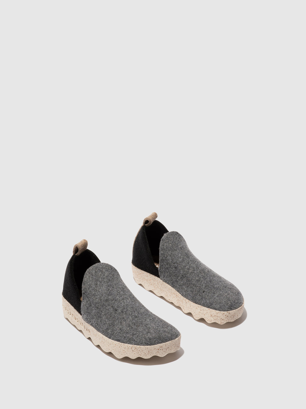 Round Toe Shoes CITY GREY/BLACK