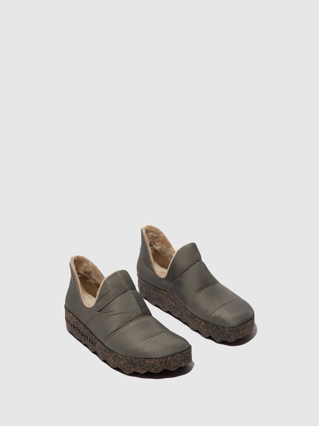Round Toe Shoes CRUS TAUPE