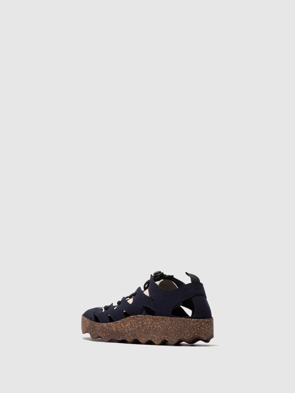 Round Toe Trainers CURE 2 NAVY