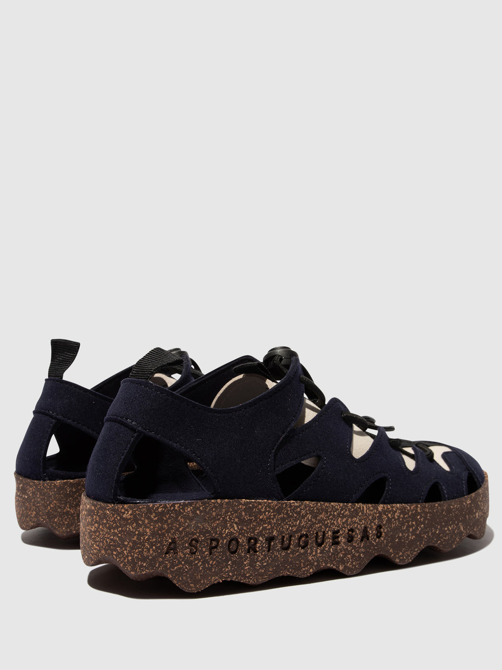 Round Toe Trainers CURE 2 NAVY