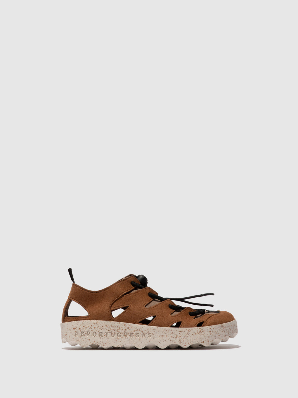 Round Toe Trainers CURE2 COGNAC