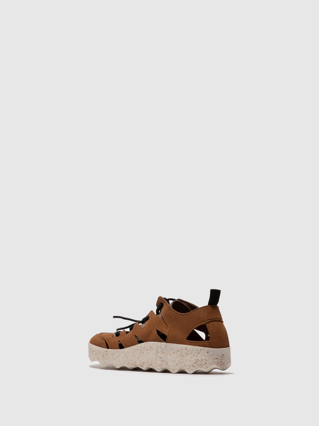 Round Toe Trainers CURE2 COGNAC