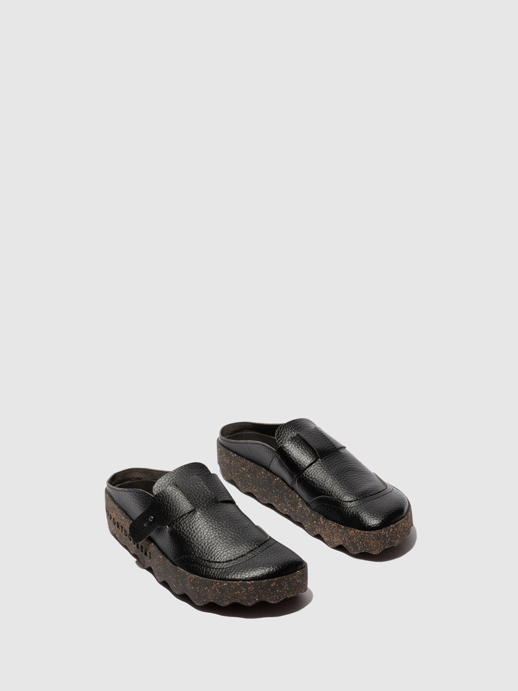 Slip-on Mules COLE BLACK LEATHER