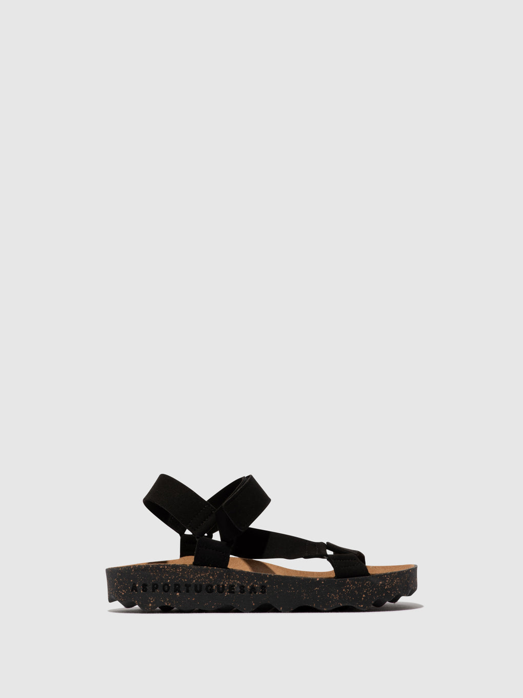 Velcro Sandals CLEW BLACK