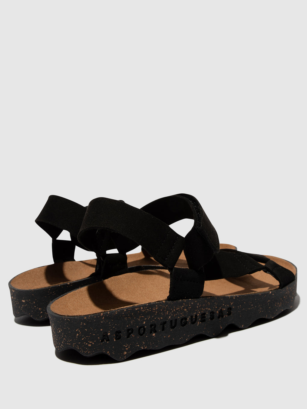 Velcro Sandals CLEW BLACK