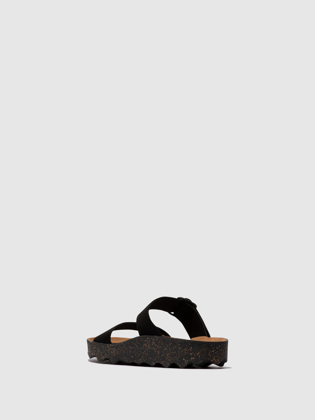 Strappy Sandals COLY BLACK SUEDE
