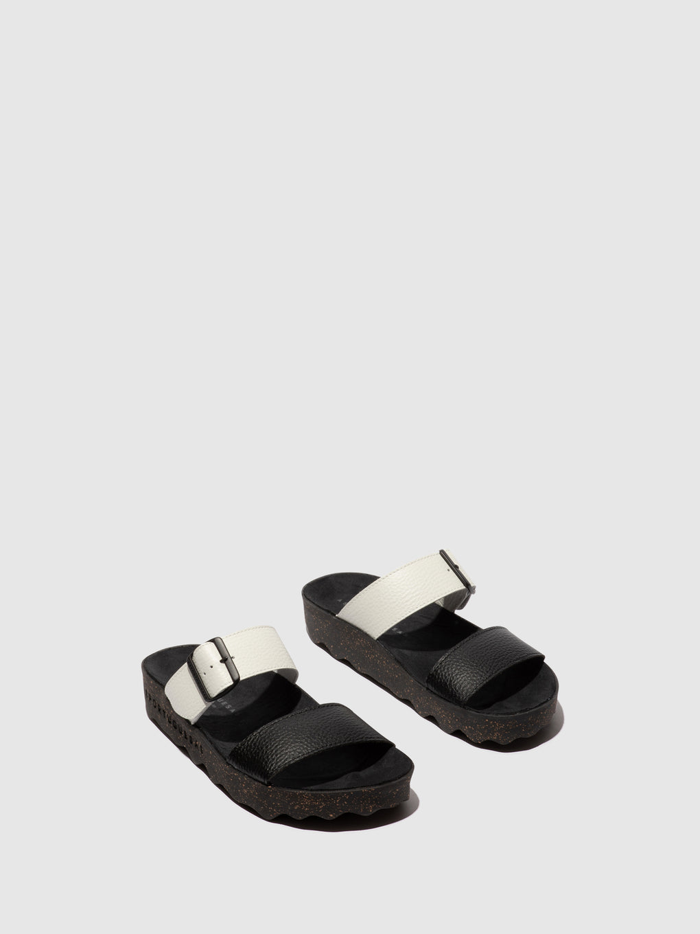 Strappy Sandals COLY BLACK/WHITE