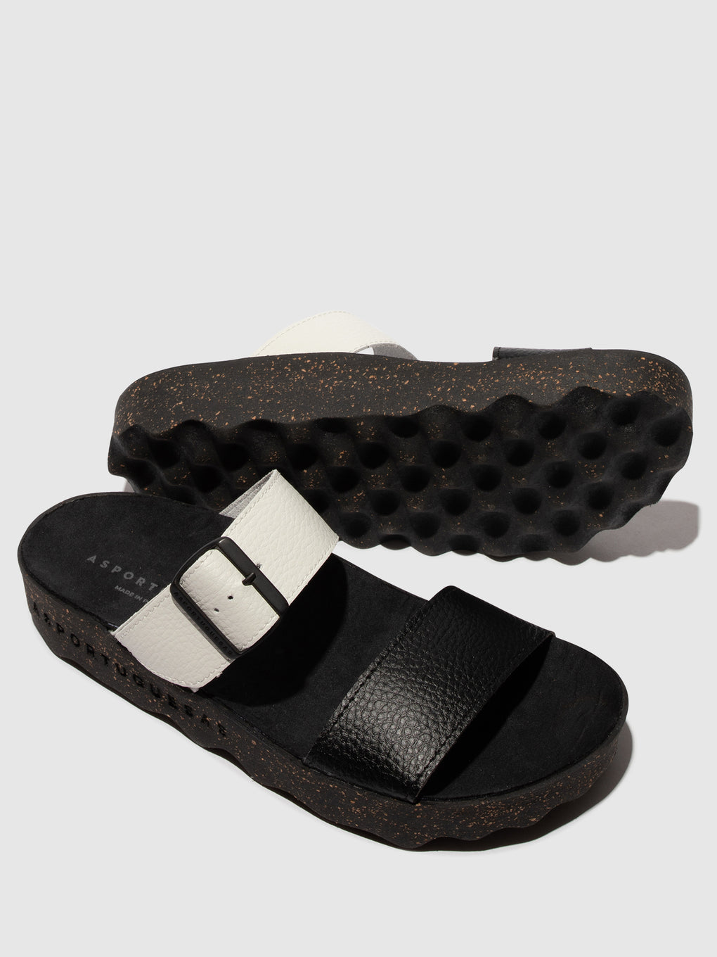 Strappy Sandals COLY BLACK/WHITE