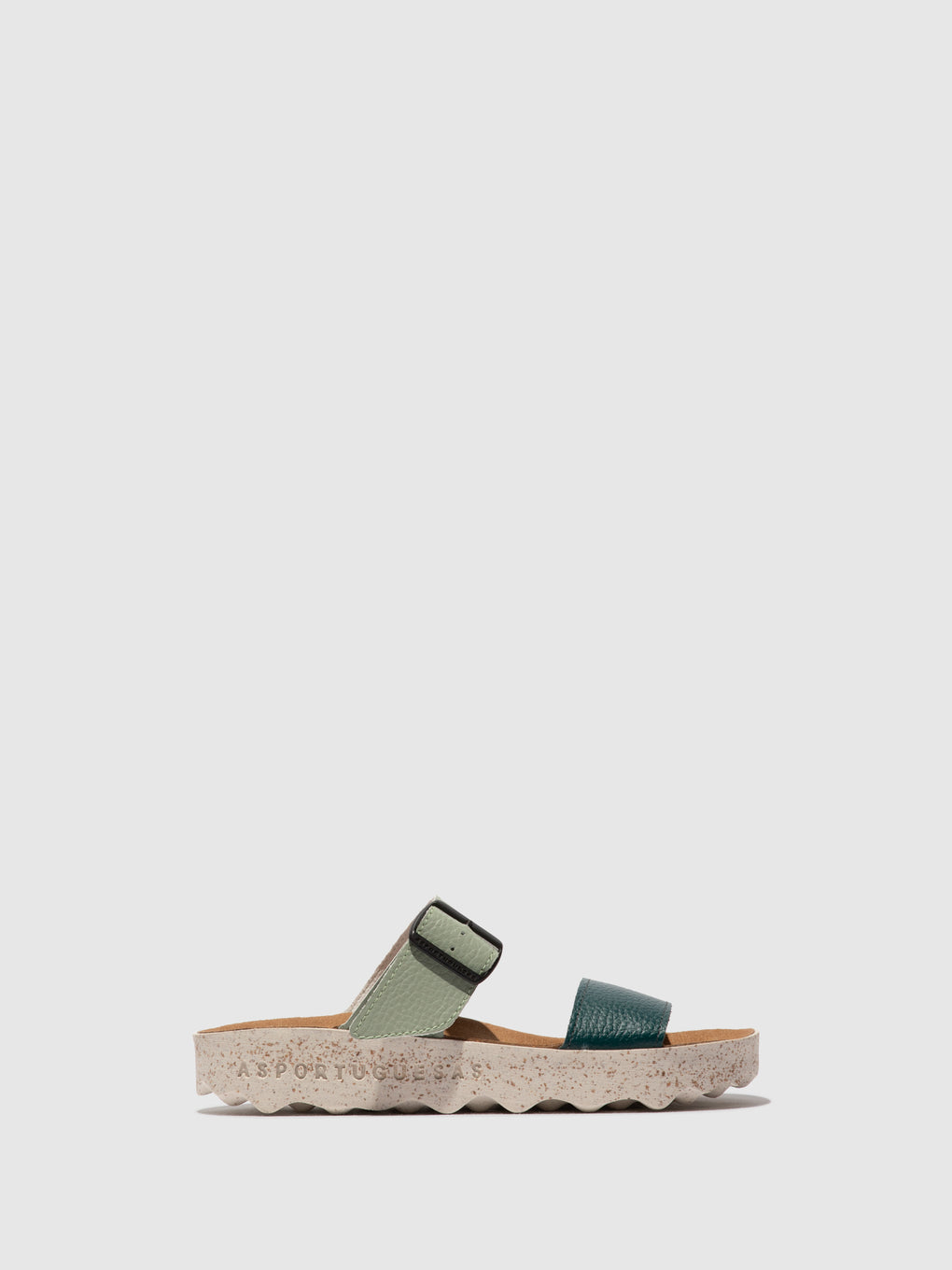 Strappy Sandals COLY PEACOCK GREEN/SAGE