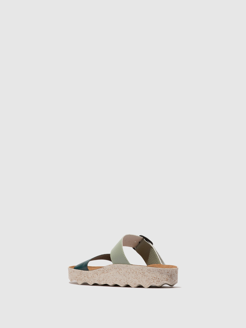 Strappy Sandals COLY PEACOCK GREEN/SAGE
