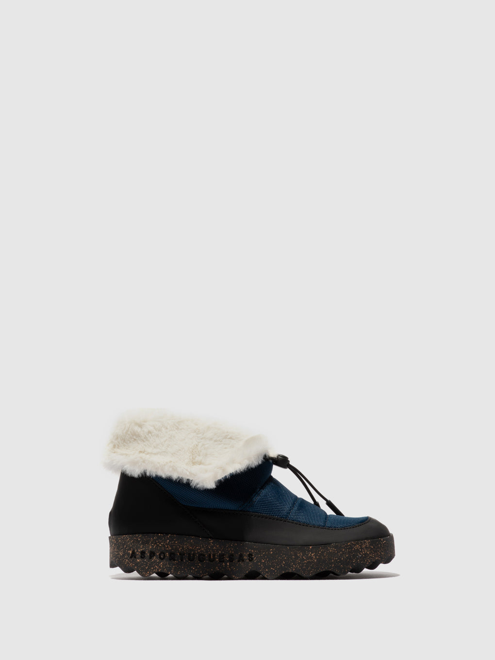 Round Toe Boots COAT NAVY