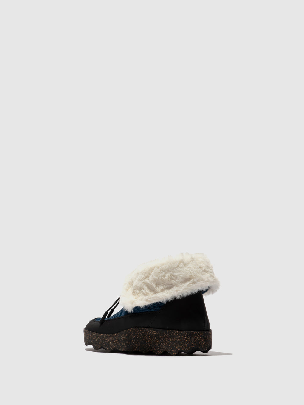 Round Toe Boots COAT NAVY