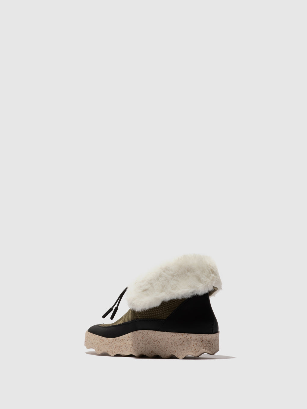 Round Toe Boots COAT ARMY