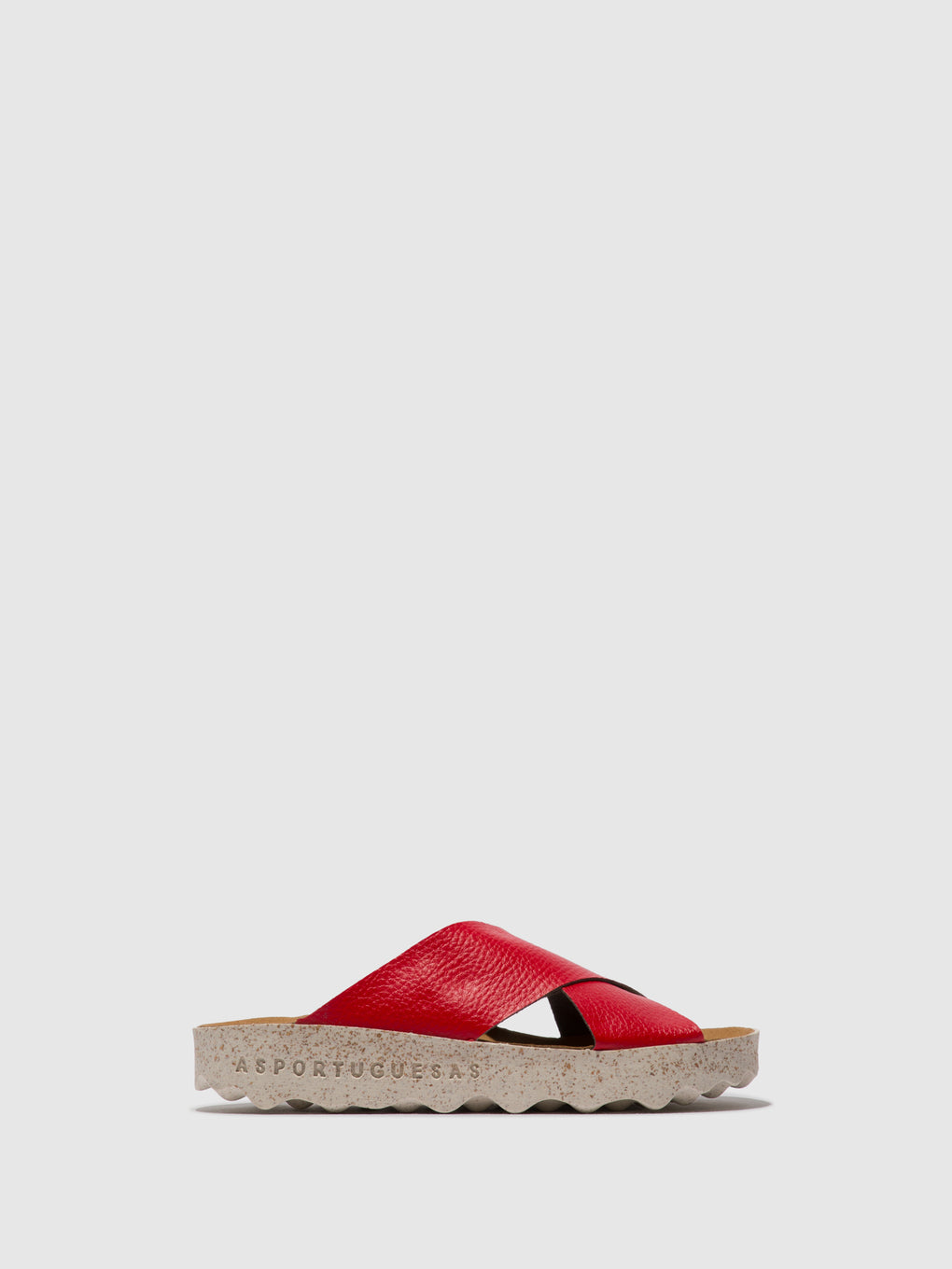 Criss-cross Sandals CROSS RED