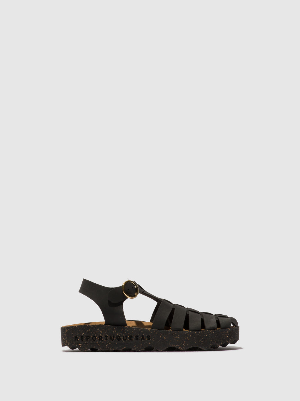 Buckle Sandals CALIX BLACK