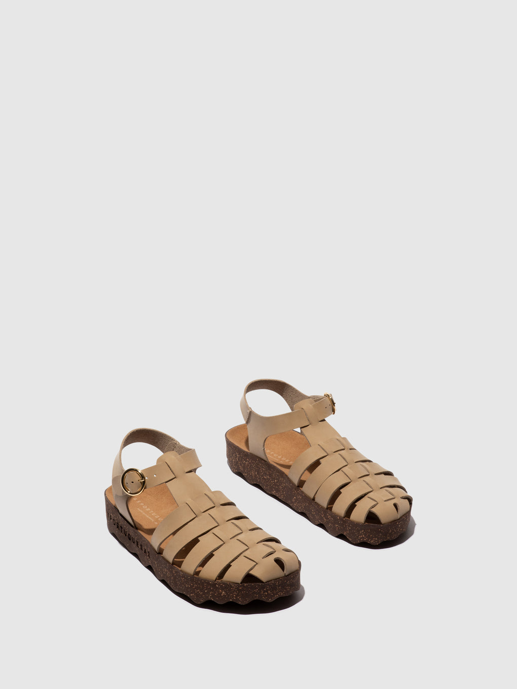 Buckle Sandals CALIX BEIGE