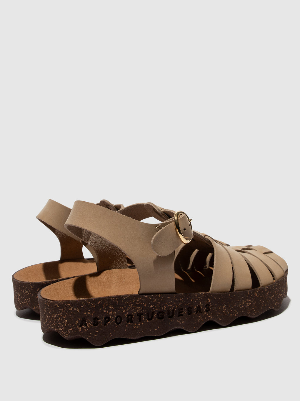 Buckle Sandals CALIX BEIGE