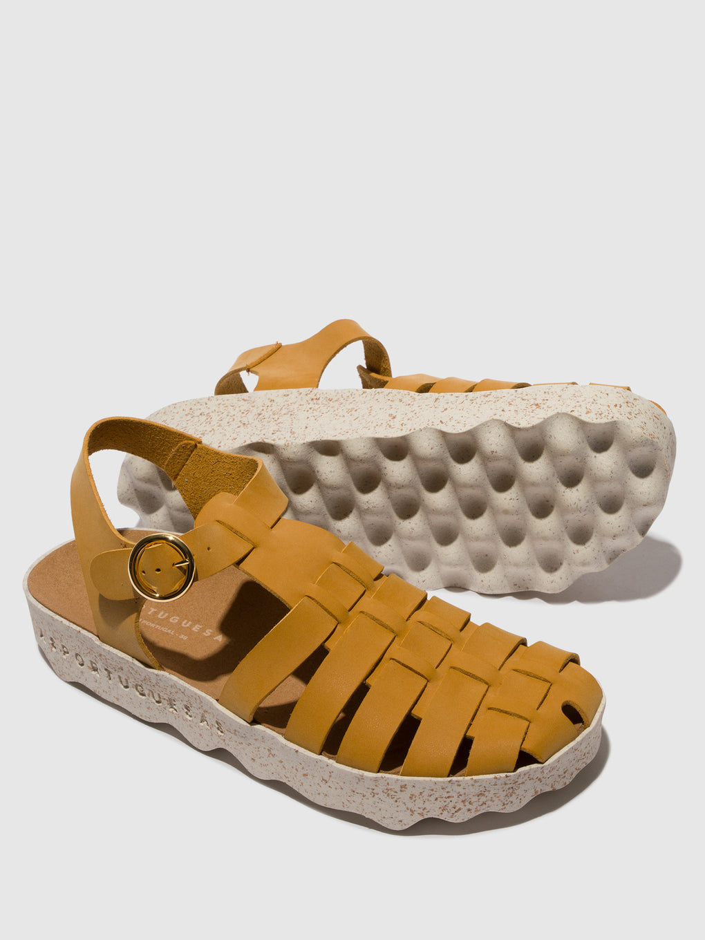 Buckle Sandals CALIX CAMEL