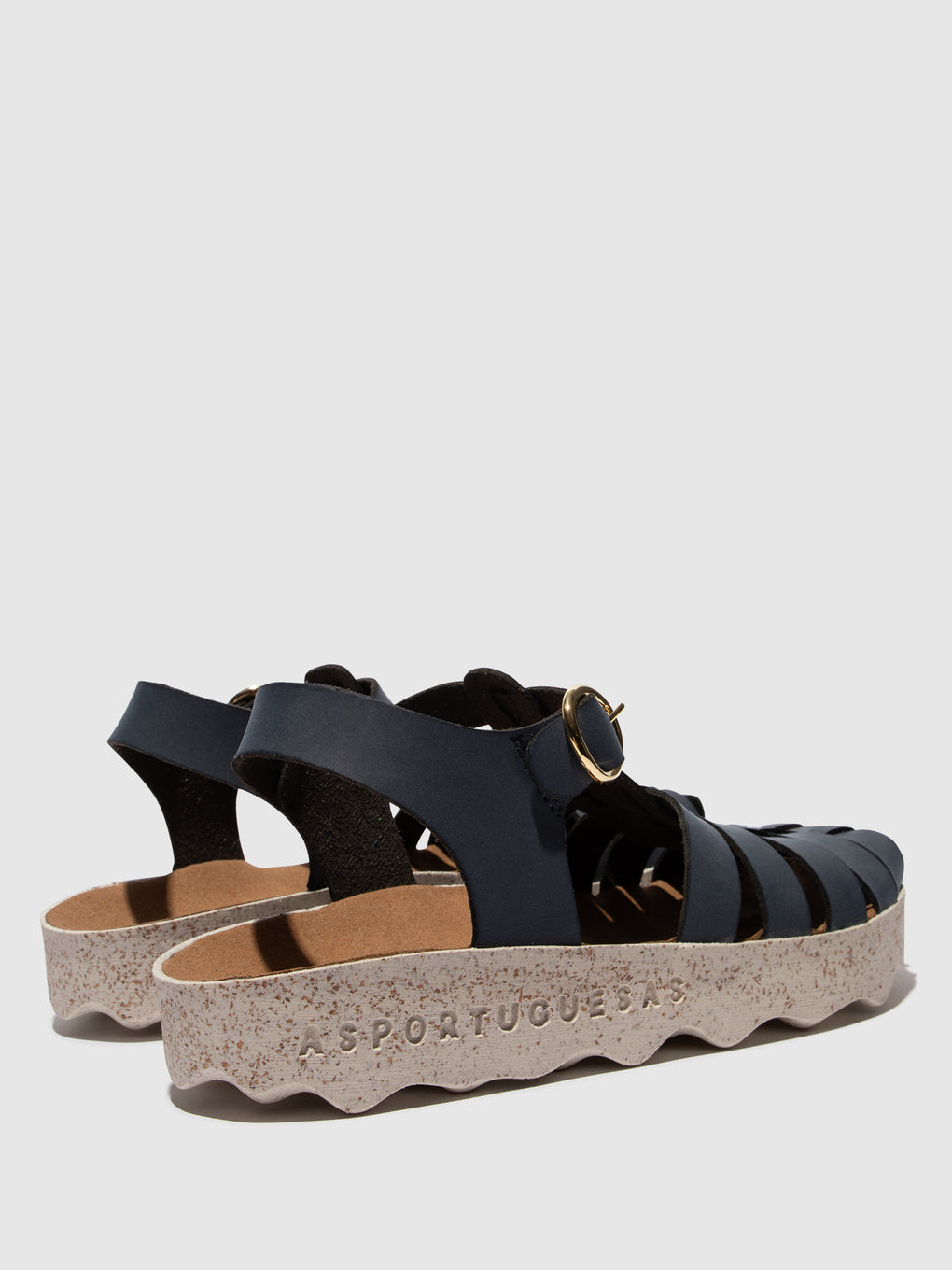 Buckle Sandals CALIX NAVY