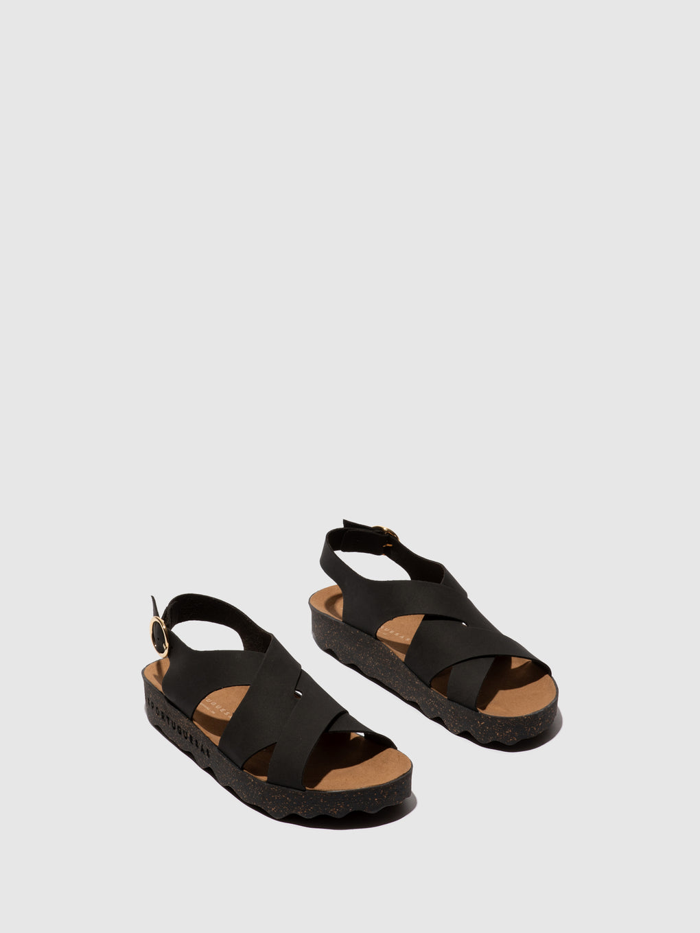 Buckle Sandals CUSK BLACK
