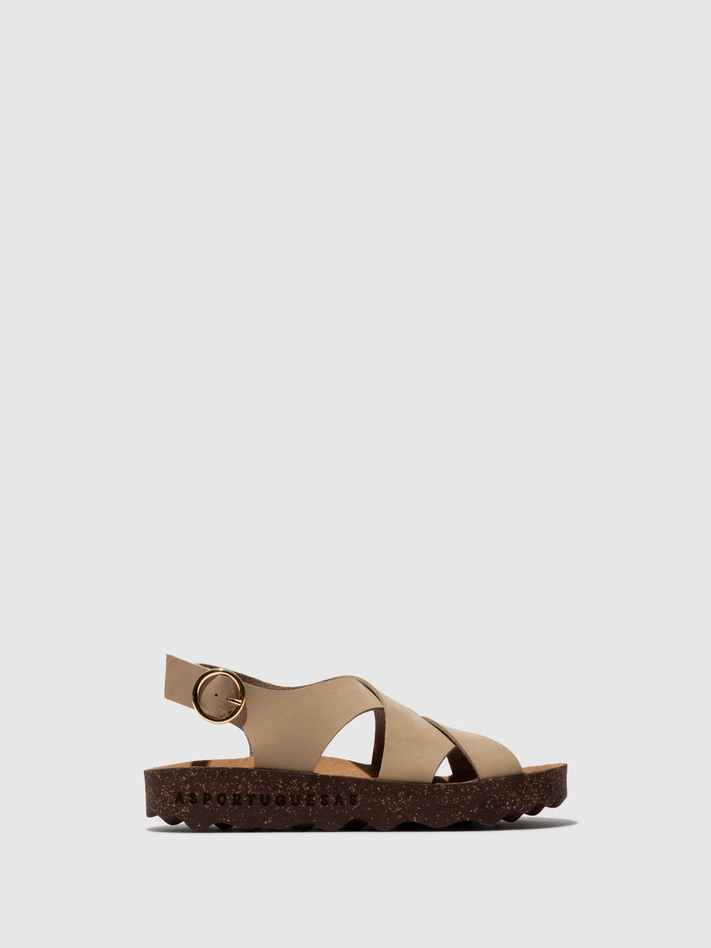 Buckle Sandals CUSK BEIGE