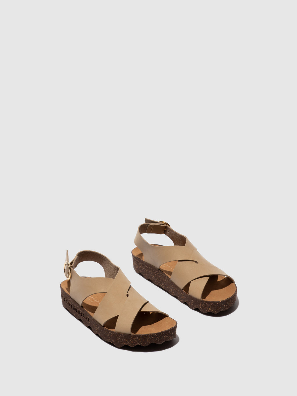 Buckle Sandals CUSK BEIGE