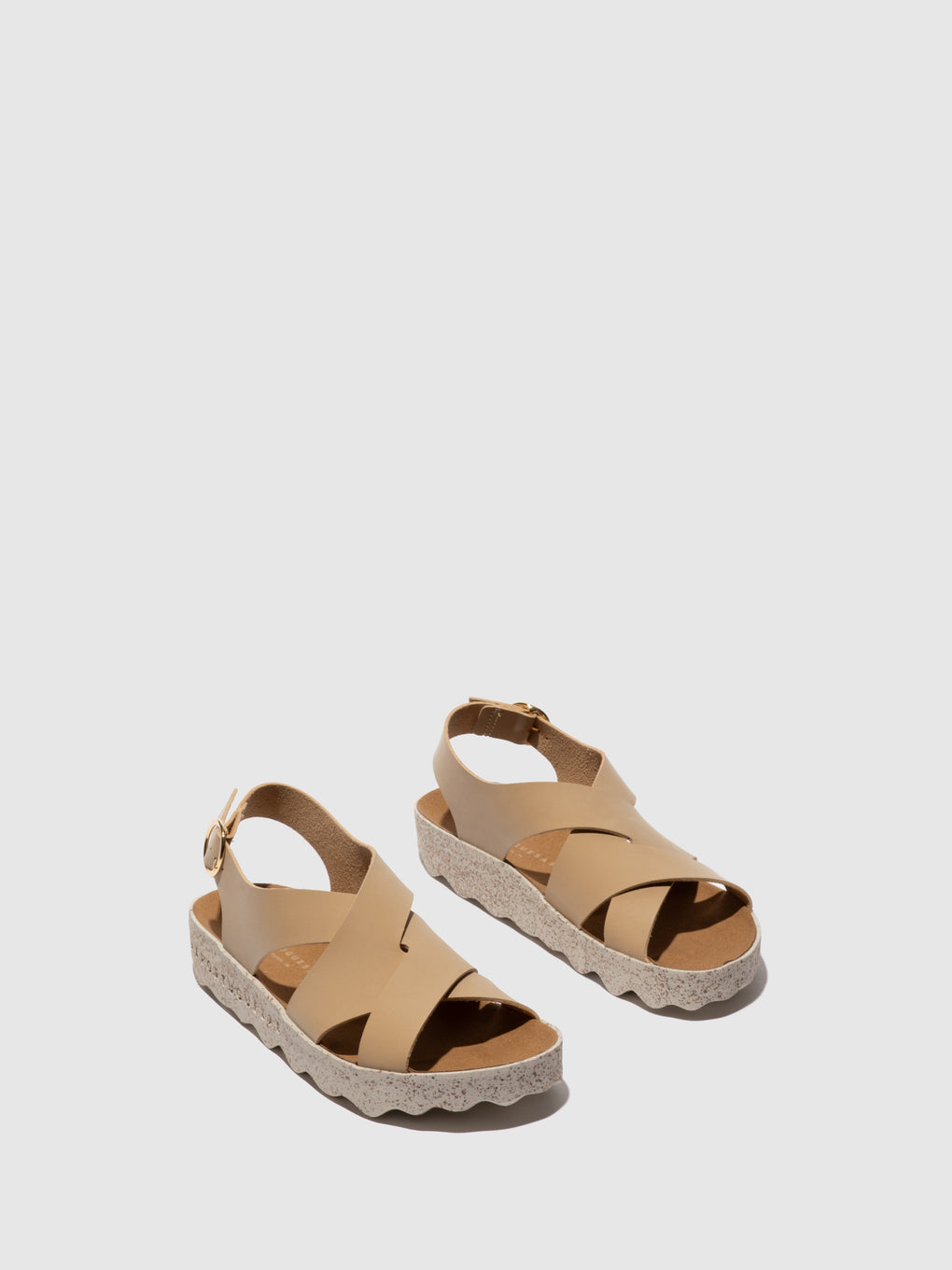 Buckle Sandals CUSK BEIGE