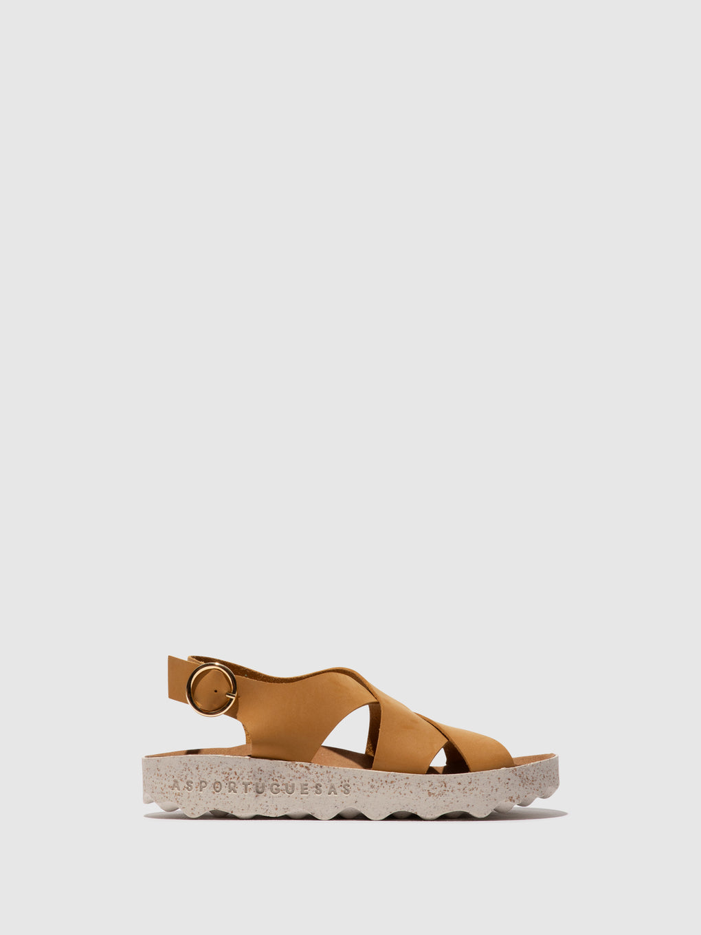 Buckle Sandals CUSK CAMEL