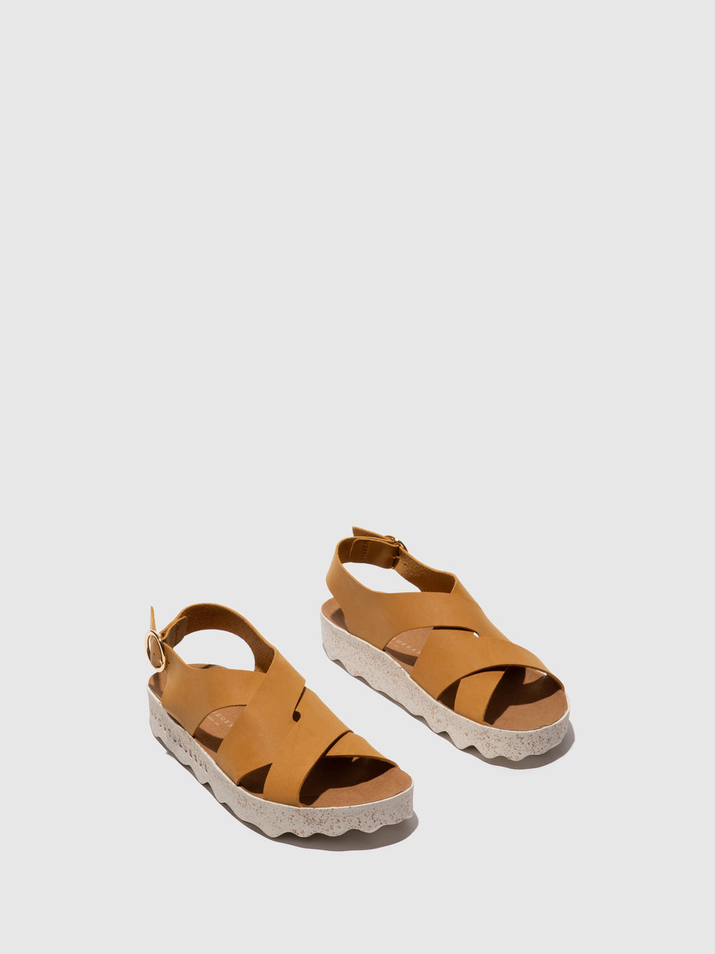 Buckle Sandals CUSK CAMEL