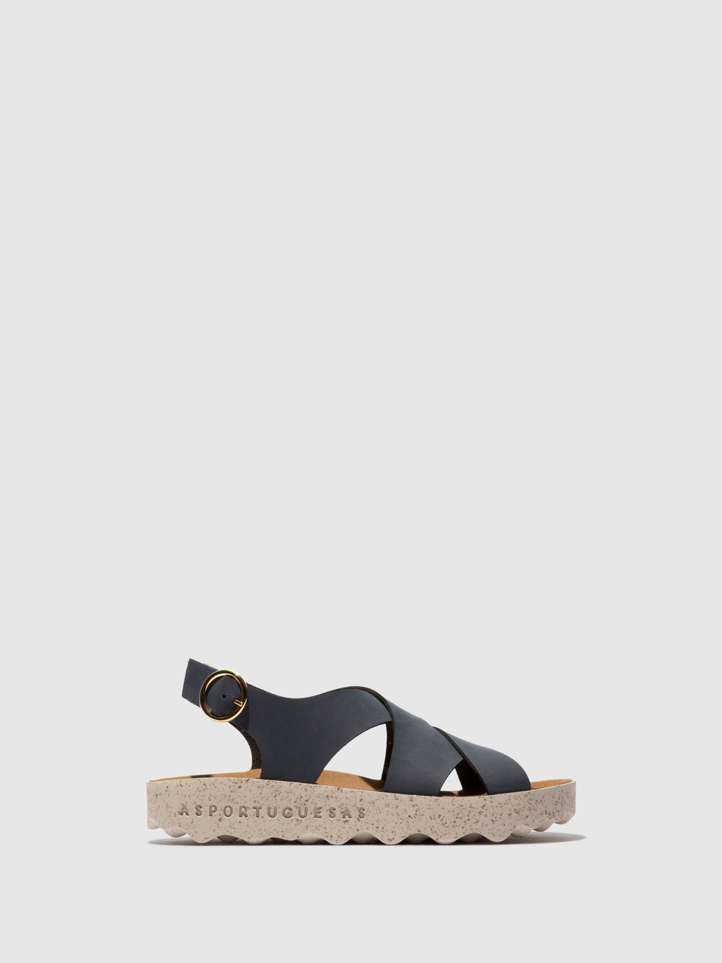 Buckle Sandals CUSK NAVY