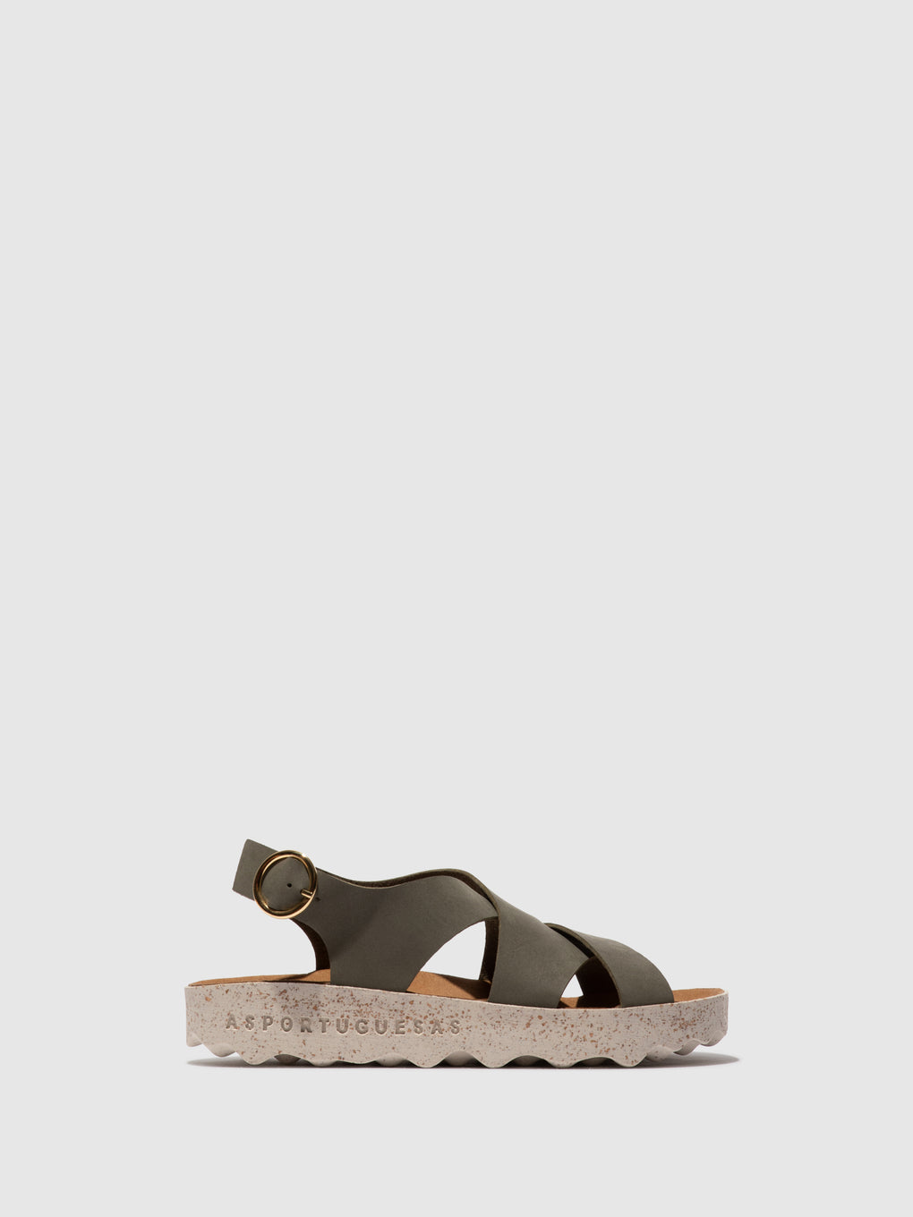 Buckle Sandals CUSK KHAKI