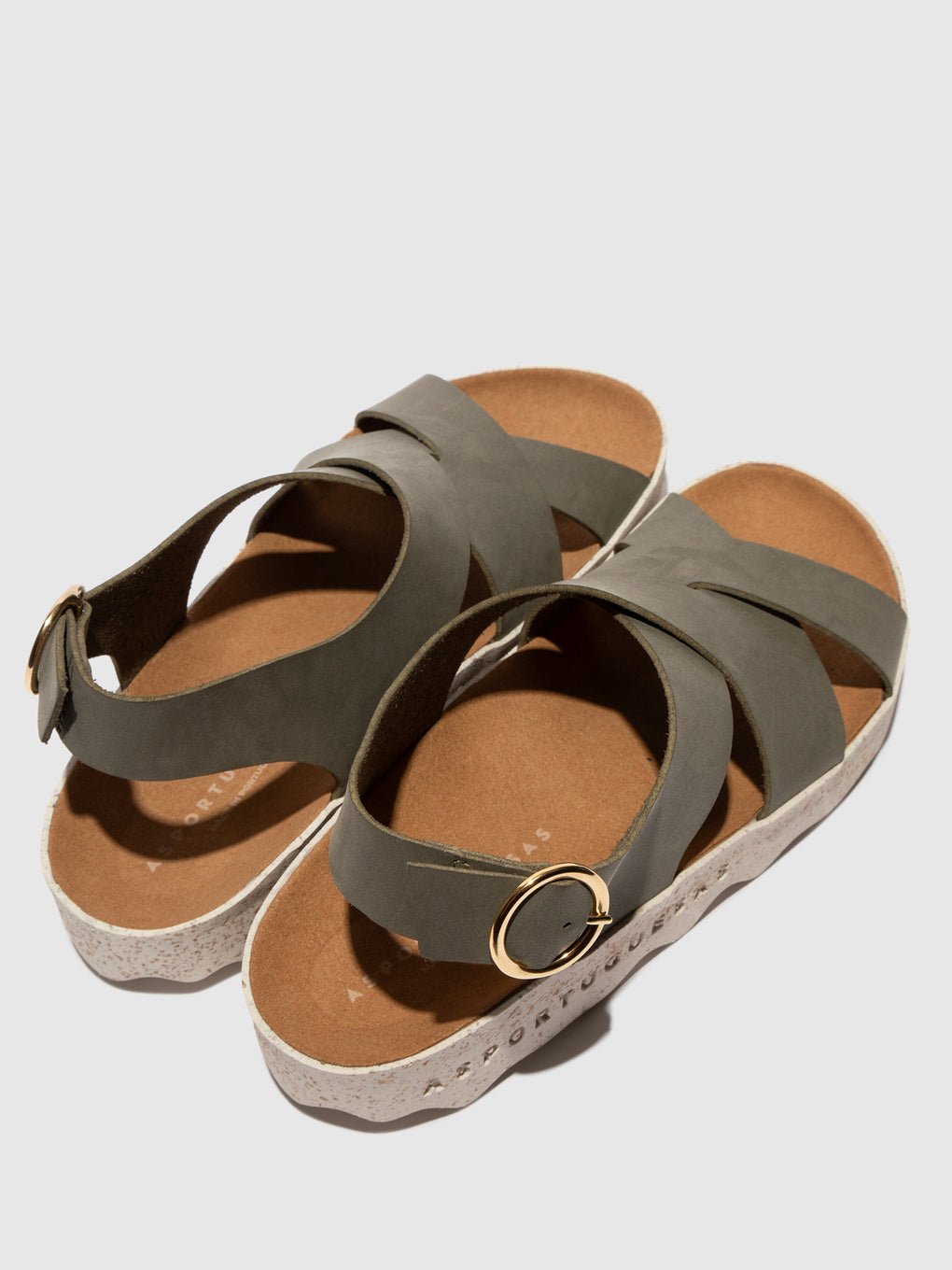 Buckle Sandals CUSK KHAKI