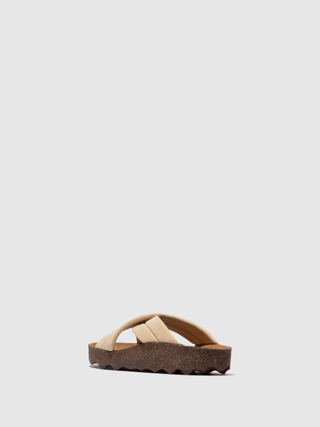 Criss-cross Sandals CURR BEIGE