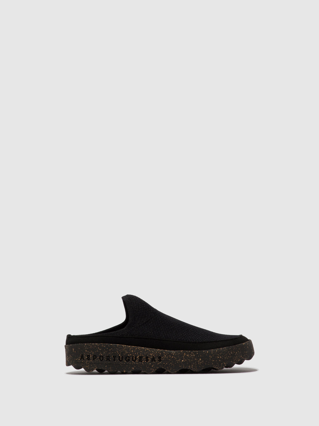 Elasticated Mules COVE BLACK