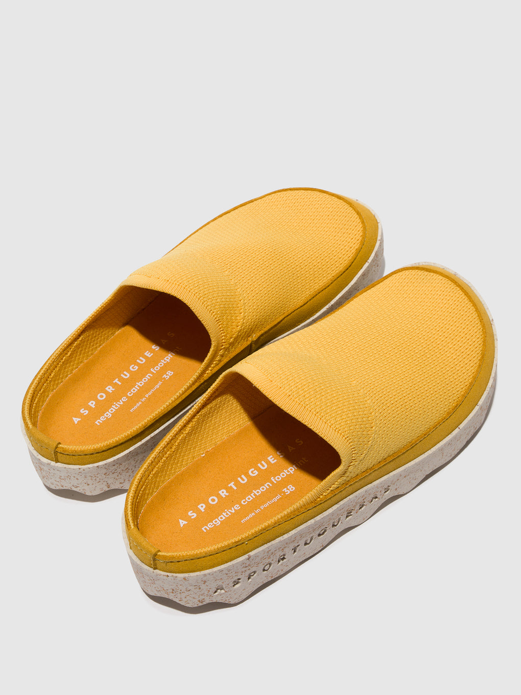 Elasticated Mules COVE YELLOW