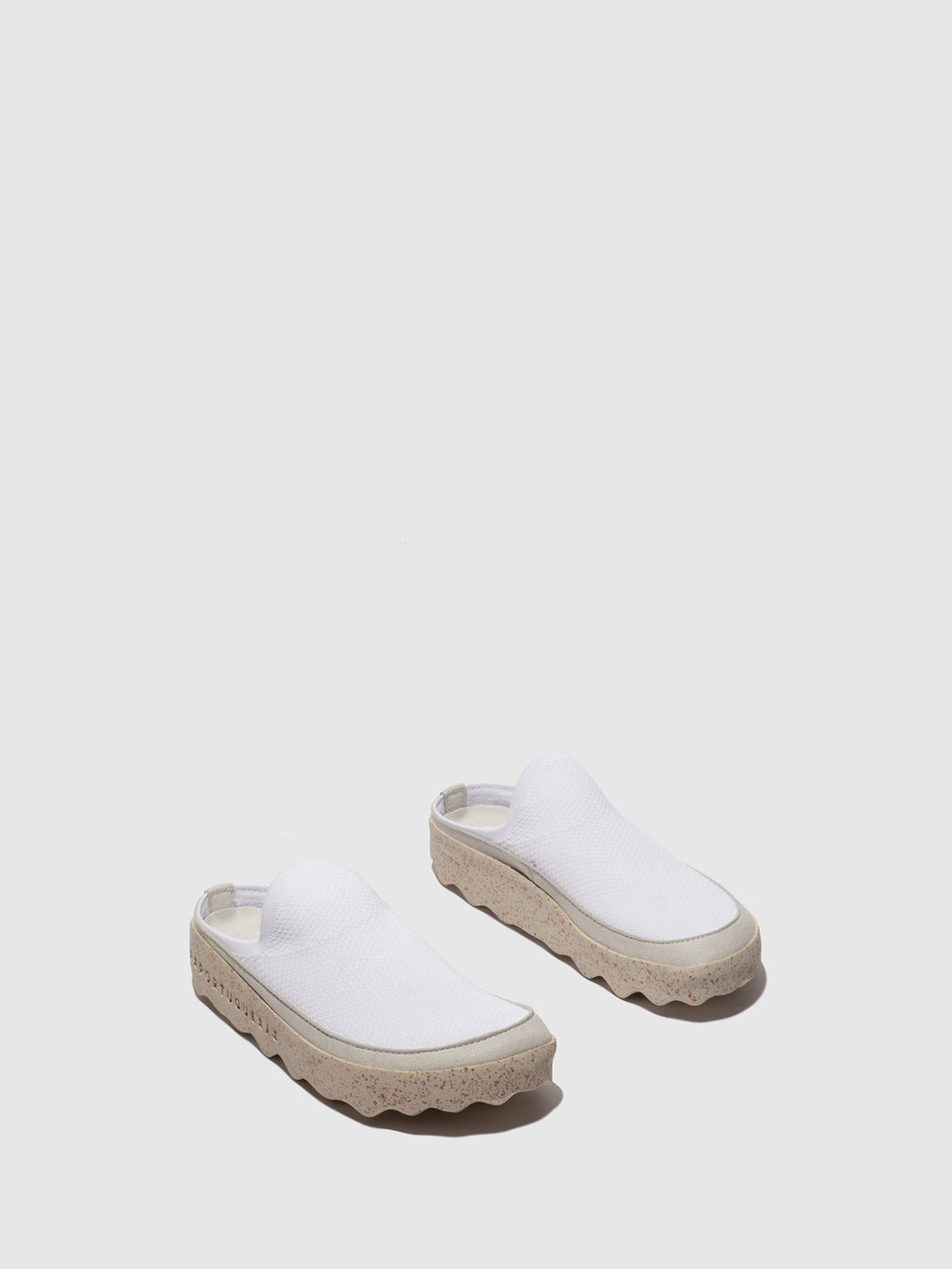 Elasticated Mules COVE WHITE