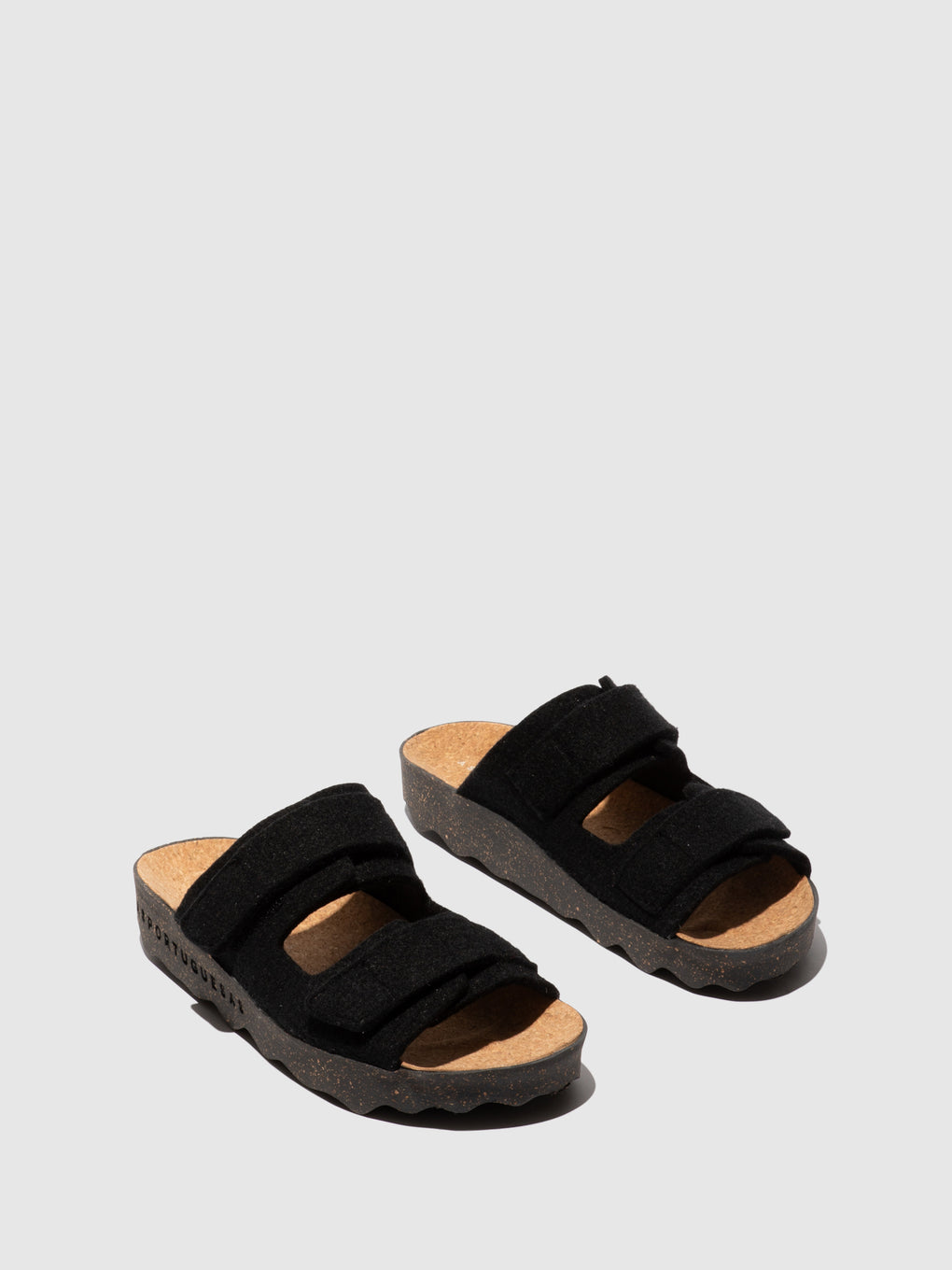 Velcro Sandals CLEEK BLACK - ASPORTUGUESAS