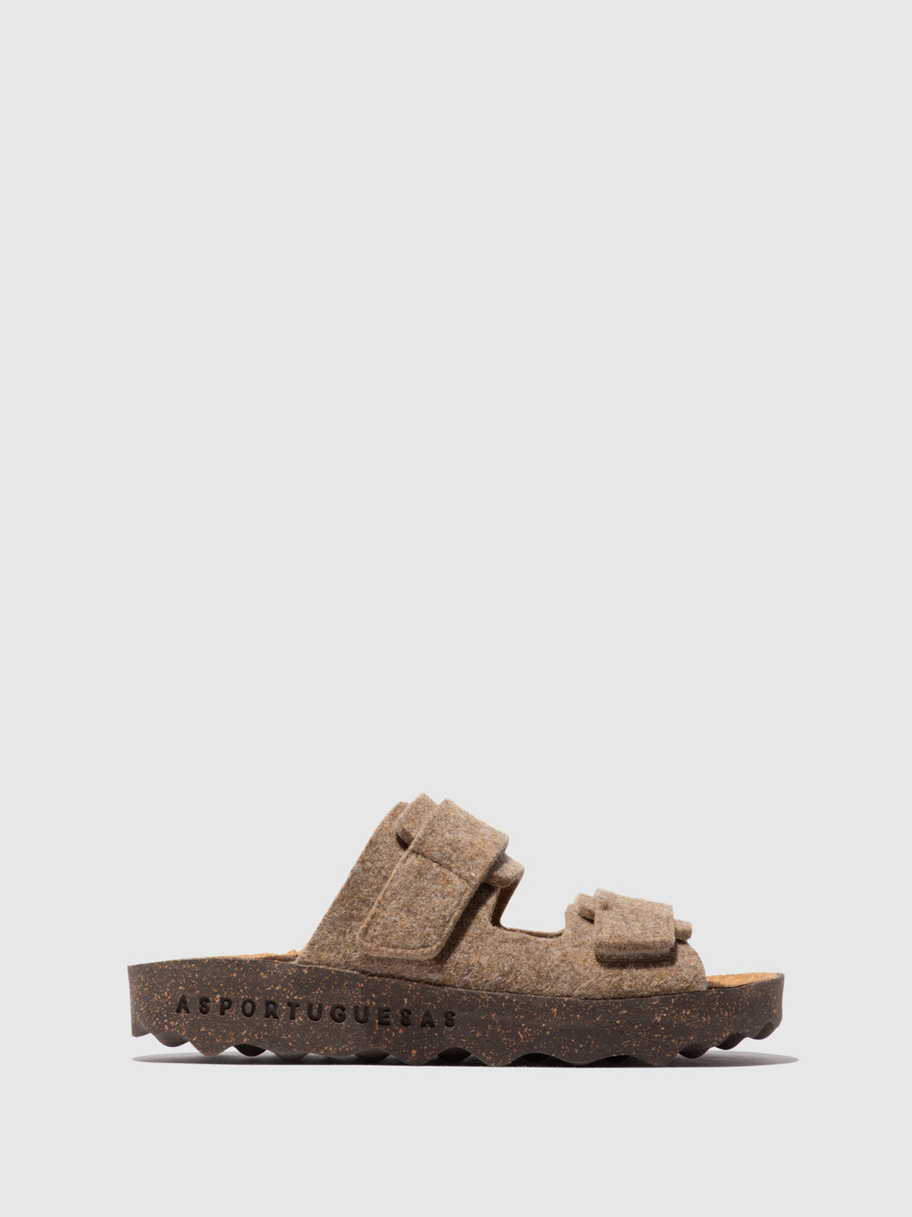 Velcro Sandals CLEEK TAUPE - ASPORTUGUESAS