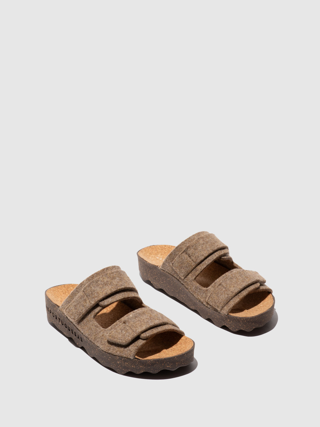 Velcro Sandals CLEEK TAUPE - ASPORTUGUESAS