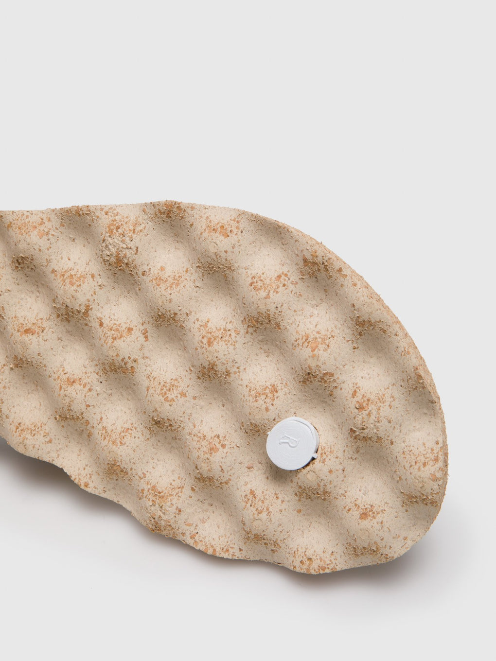 Beach Flip-Flops BASE White Rubber Strap