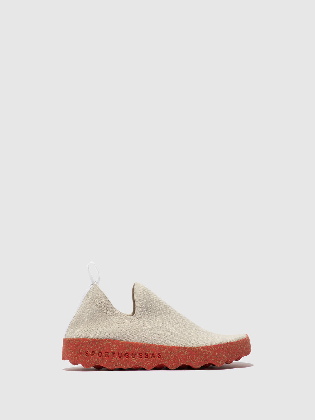 Elasticated Trainers CARE Warm Grey S.café Stretch