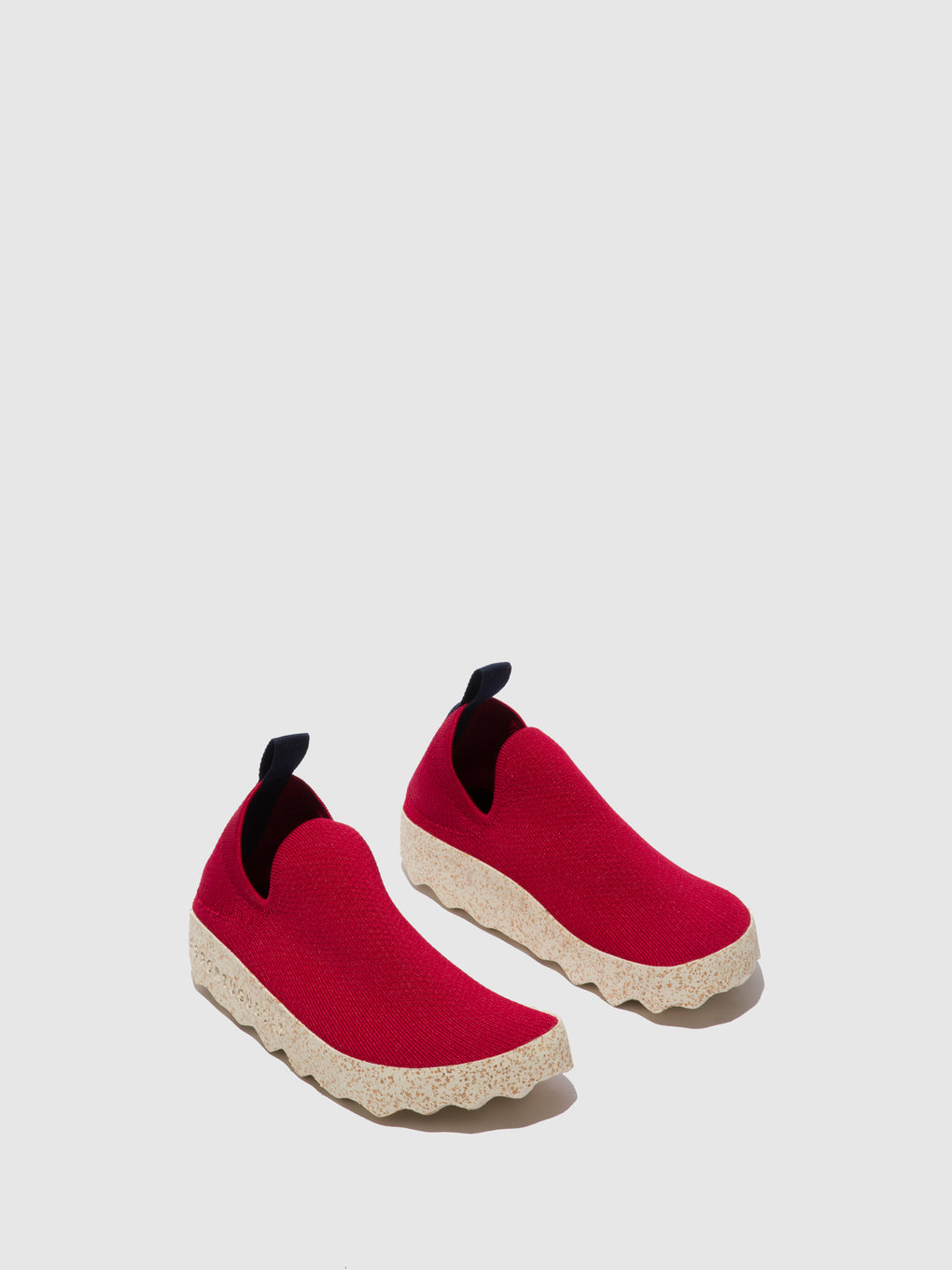 Elasticated Trainers CARE Red S.café Stretch
