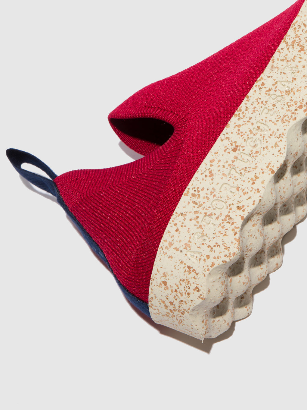 Elasticated Trainers CARE Red S.café Stretch