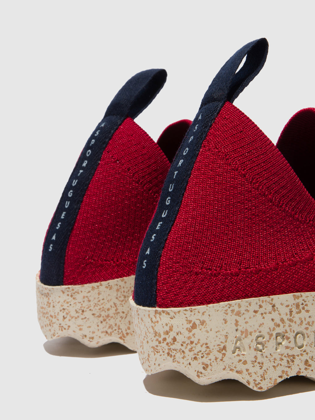 Elasticated Trainers CARE Red S.café Stretch