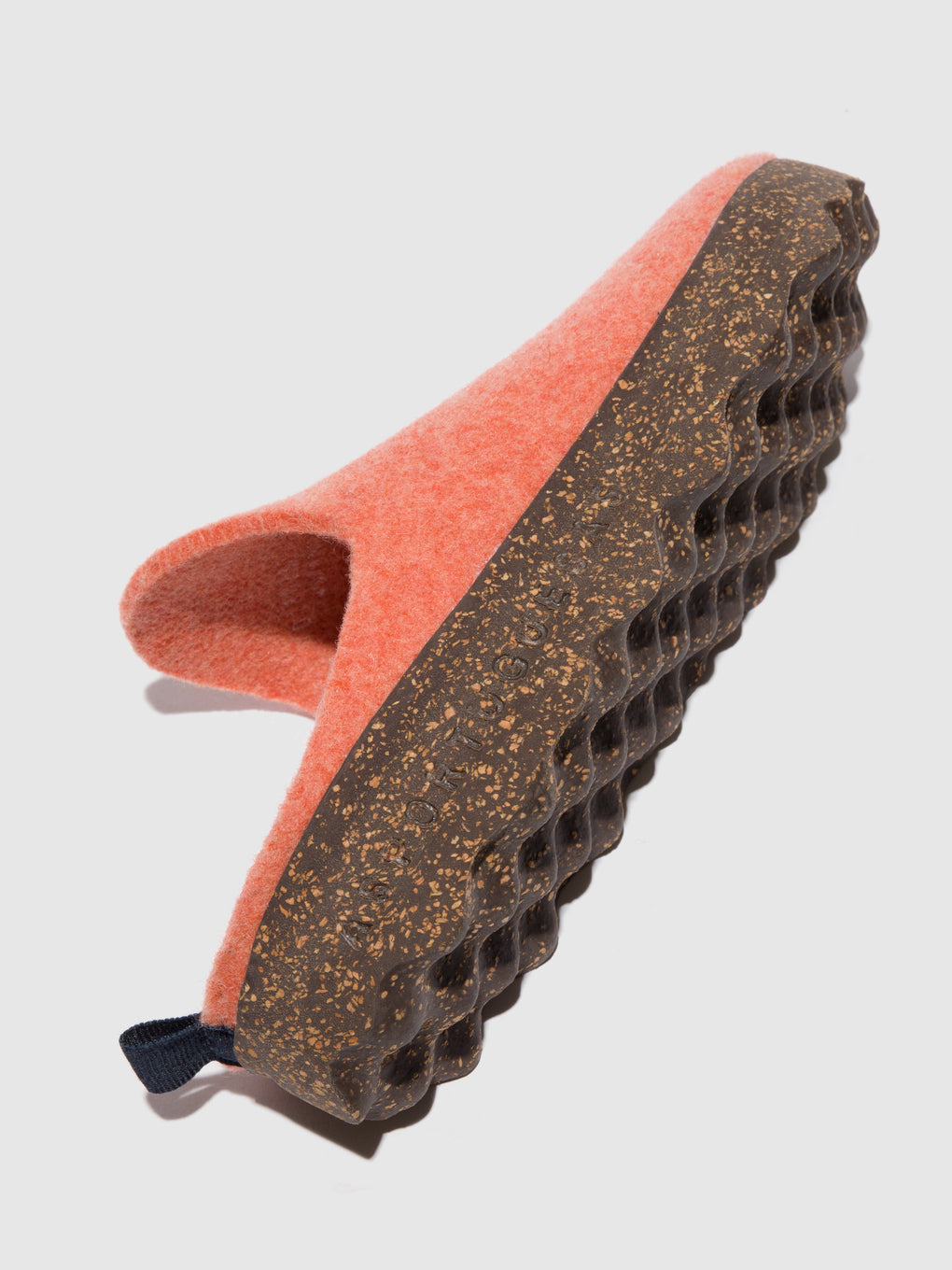 Round Toe Mules COME TANGERINE