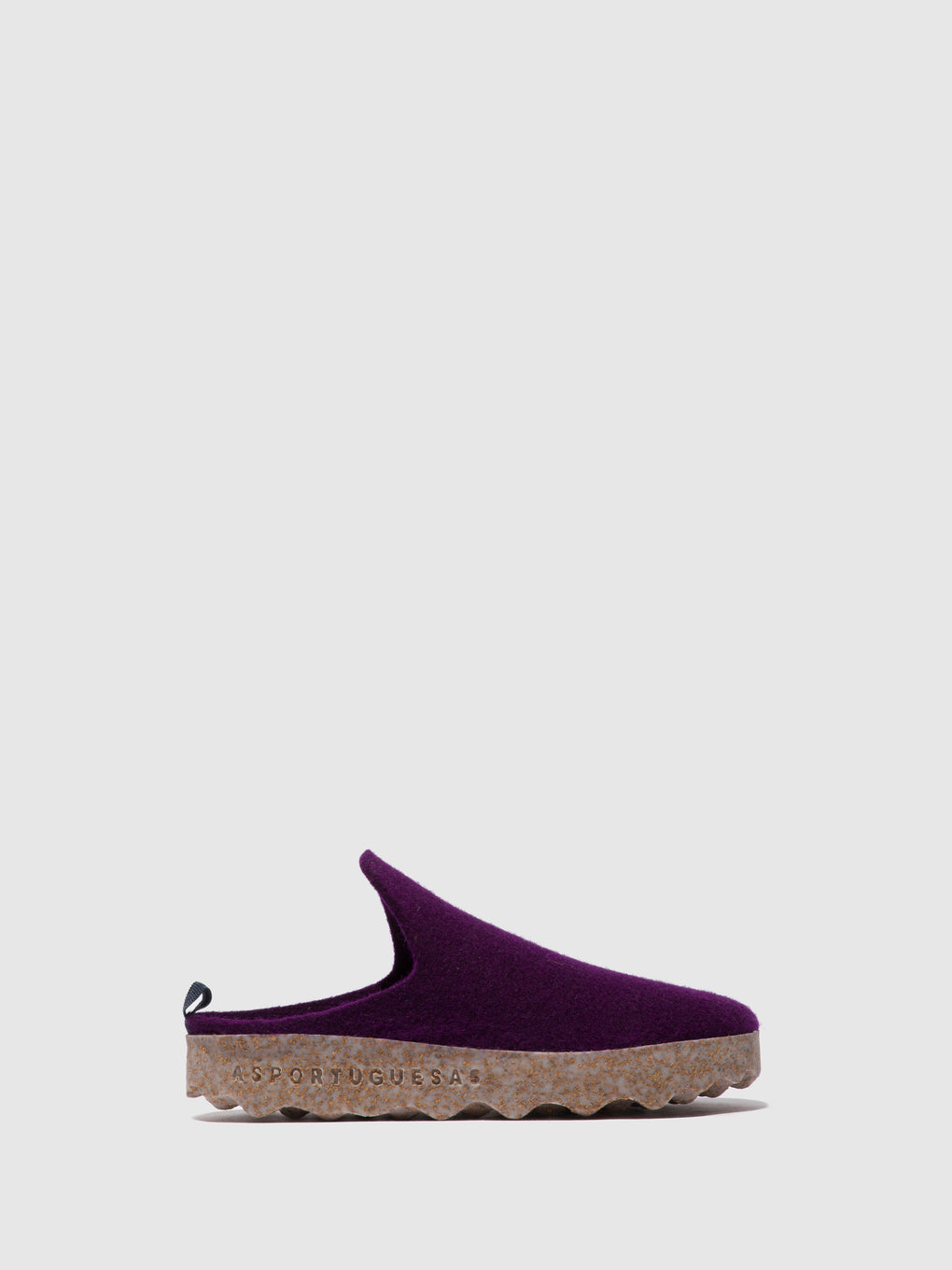 Round Toe Mules COME DARK PURPLE