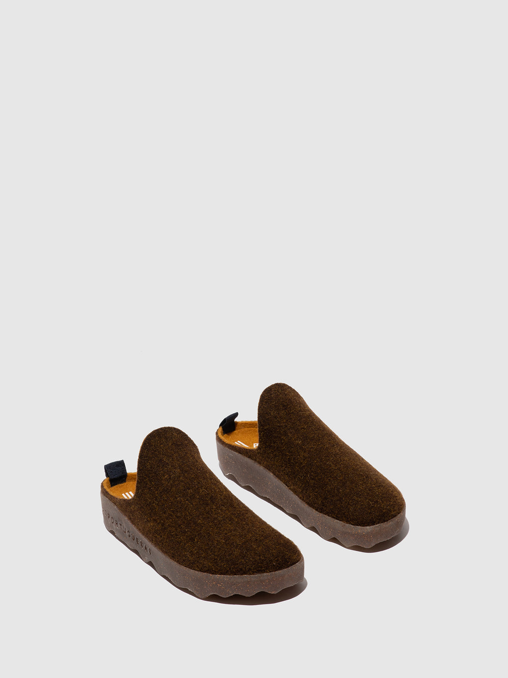 Round Toe Mules COME CARAMEL
